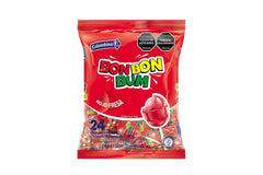 Bon Bon Bum Bolsa 24 unidades Fresa Colombina