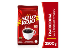 Cafe Bolsa 2500Gr Sello Rojo