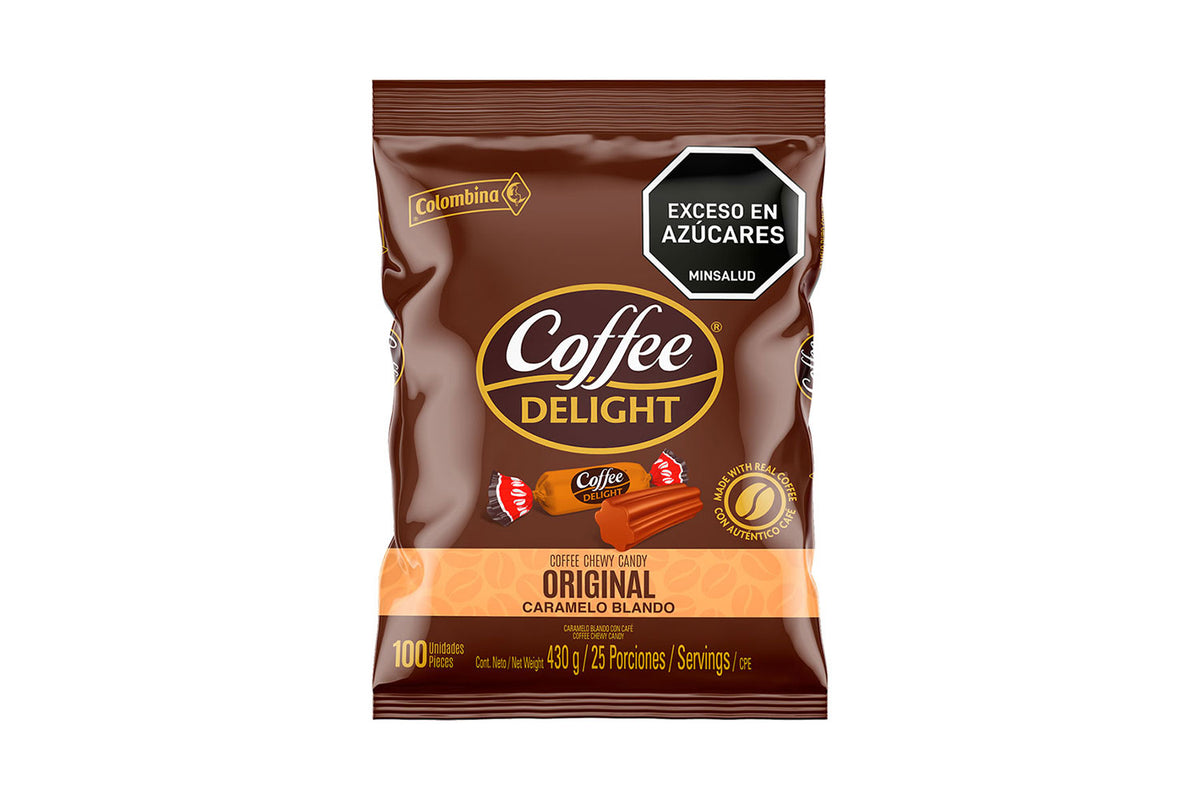 Coffee Delight Blando Bolsa 100 unidades Colombina