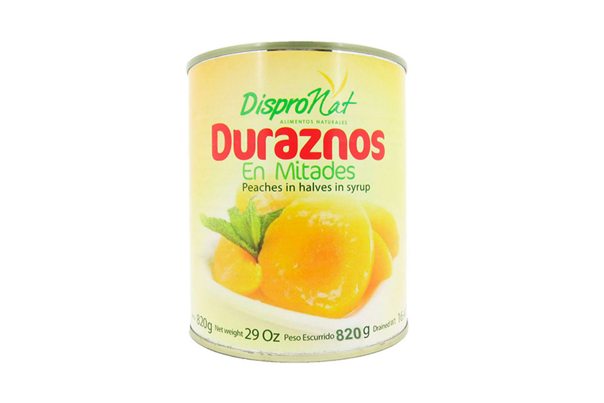 Duraznos Lata 820Gr Dispronat