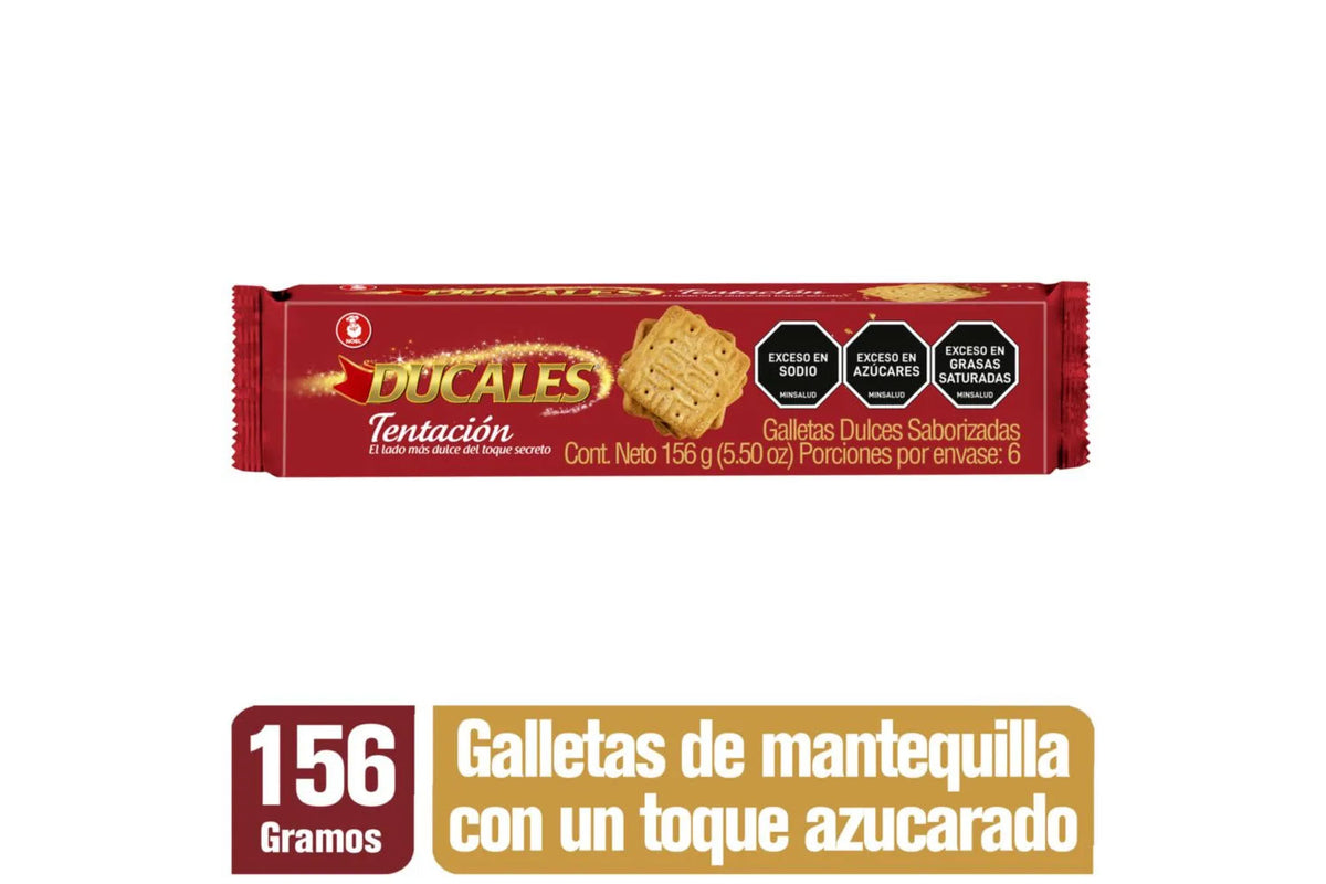 Galleta Tentacion Taco 156G Ducales
