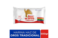 Harina De Trigo Bolsa 500Gr Haz De Oro