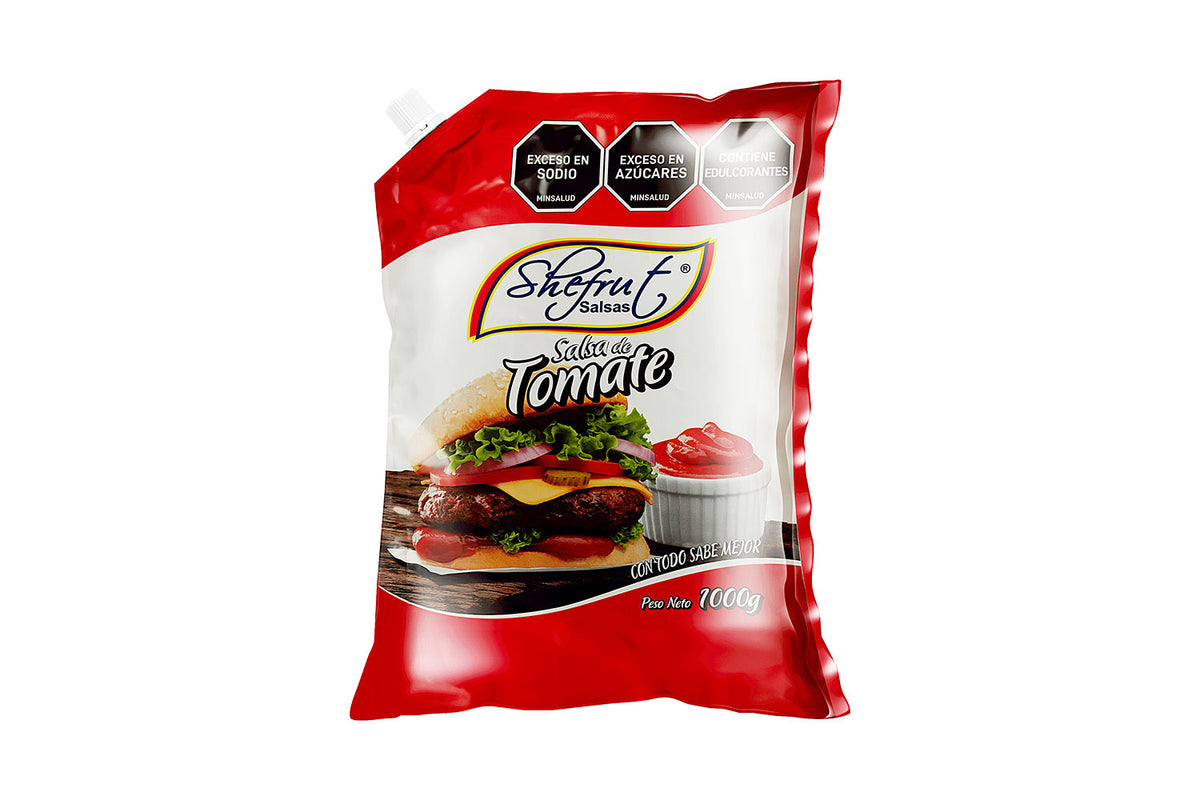 Salsa Tomate Bolsa 1000Gr Caja X12 unidades Shefrut