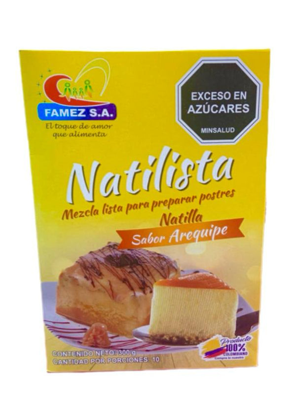 Natilla Arequipe Caja 300gr Famez