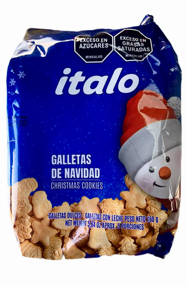 Galletas Italo Navidad Bolsa x 160G