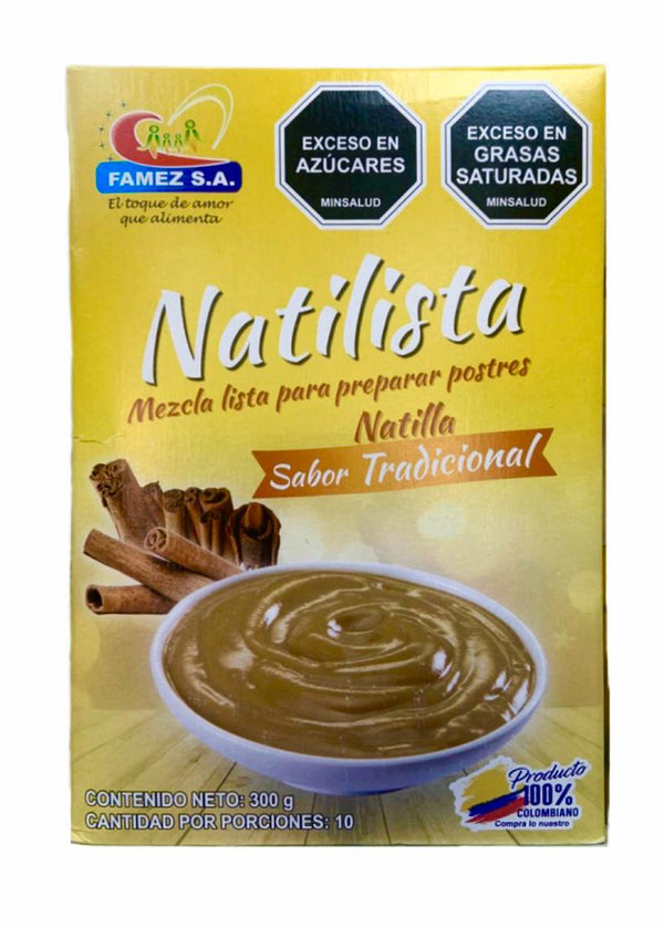 Natilla Tradicional Caja 300gr Famez