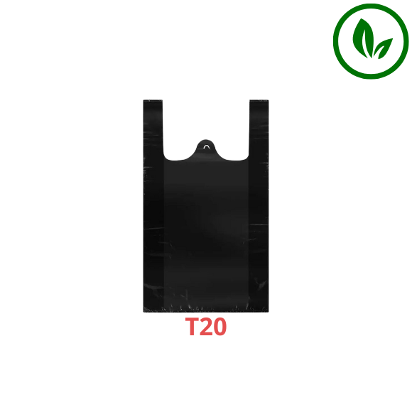 Bolsa Biodegradable T20 Negra Paquete 100 Unidades Plasticos Arango