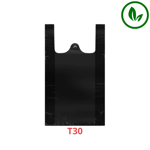 Bolsa Biodegradable T30 Negra Paquete 100 Unidades Plasticos Arango