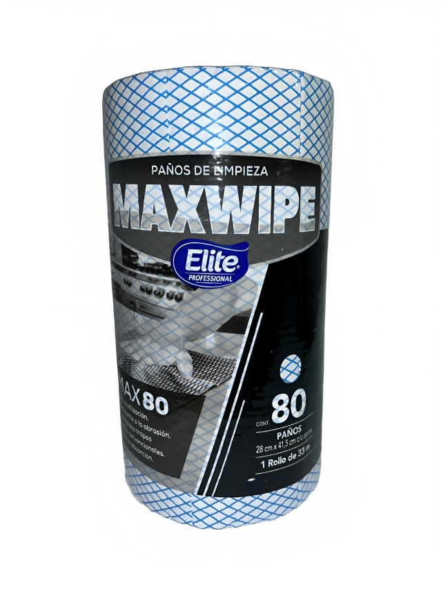 Paño Maxwipe X80 Color 80 Paños Verde Elite