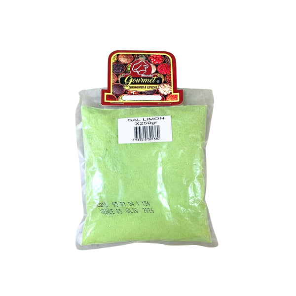 Sal Limón Bolsa 250G Mundo Gourmet