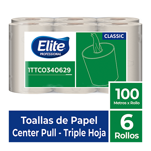 Toalla Center Flow Nt Rll100Mt Elite